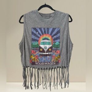 Voltzwagon Retro Style Hippie Shirt Womens Size XL